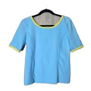 Nike Colorblock Mesh Panel Active Top – Size S